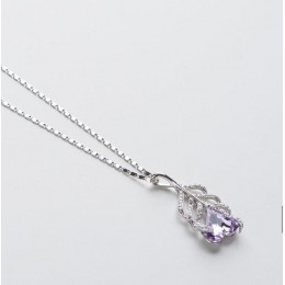  قلادة كريستال عصري وأنيق 