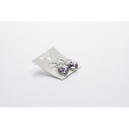 زوج اقراط بحجر كريم 