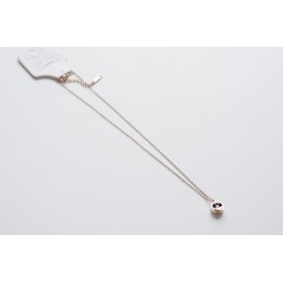 قلادة ICONIC SWAN بالون الذهبي والفضي