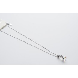 قلادة بنمط مميز كرستال دائري 