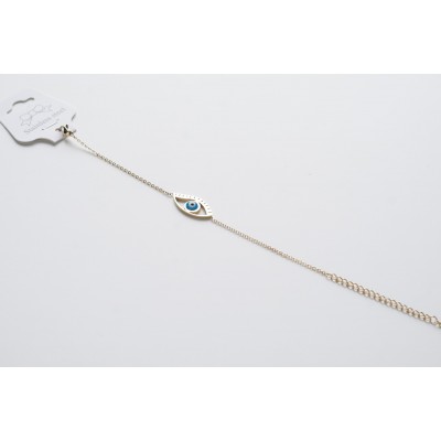 اسورة باللون الذهبي بتصميم العين